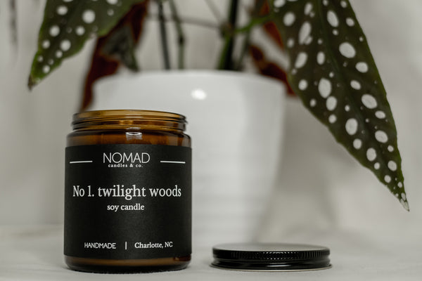 Twilight Woods Wood Wick Candle - Citrus | Woody | Vanilla